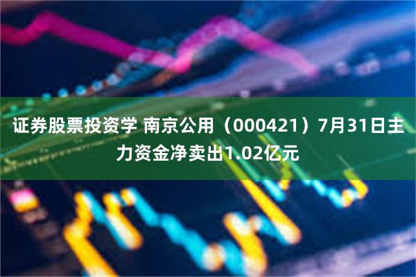 证券股票投资学 南京公用（000421）7月31日主力资金净卖出1.02亿元