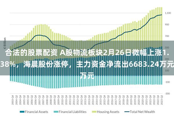 合法的股票配资 A股物流板块2月26日微幅上涨1.38%，海晨股份涨停，主力资金净流出6683.24万元